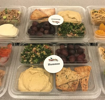 Hummus Bento Box